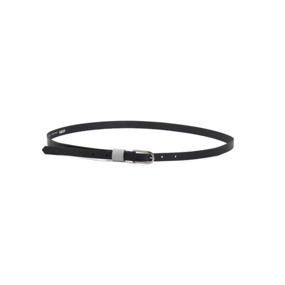 BRITISH BELT COMPANY Navy/grey Made In England Leather Harriet Belt - Picture 1 of 1